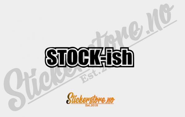 Hovedbilde Stock-Ish Sticker